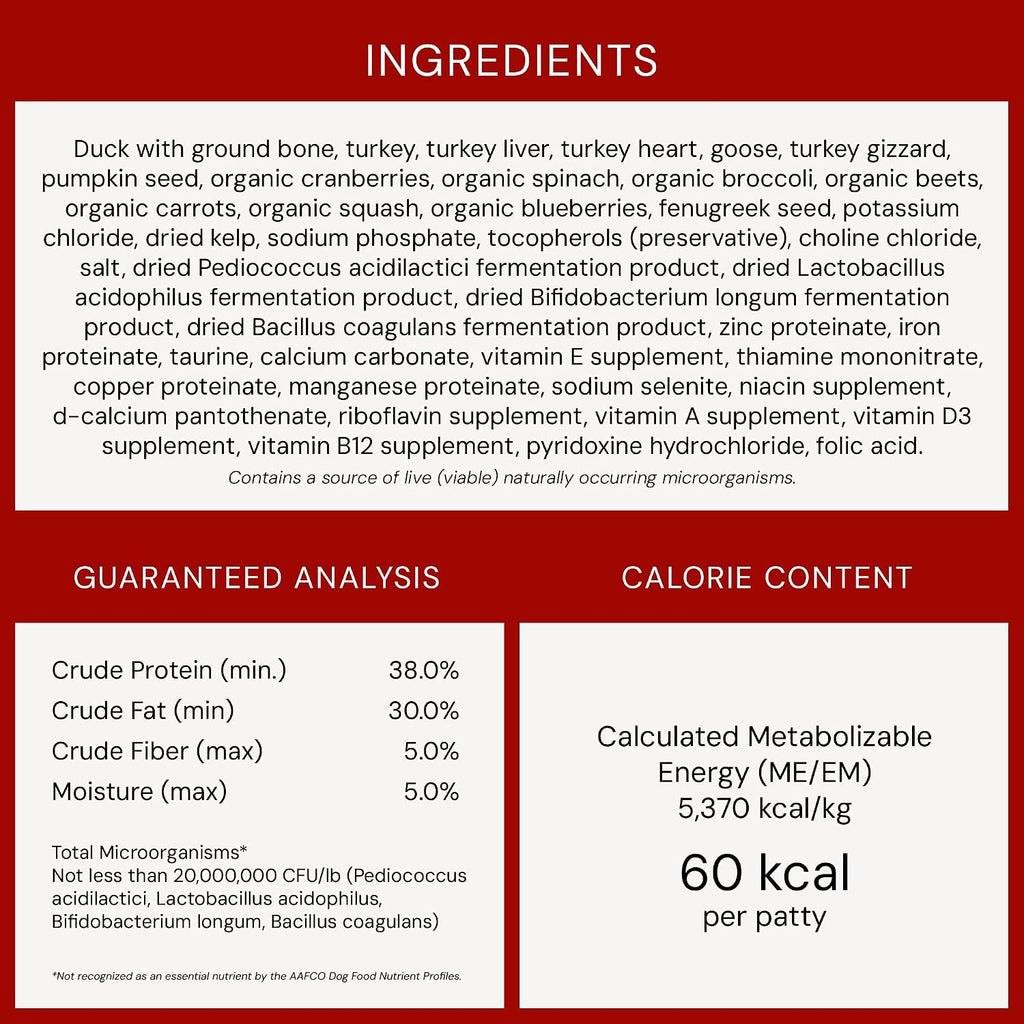 Stella & Chewy’s Freeze Dried Raw Dinner Patties – Grain Free Dog Food, Protein Rich Stella’s Super Beef Recipe – 5.5 oz