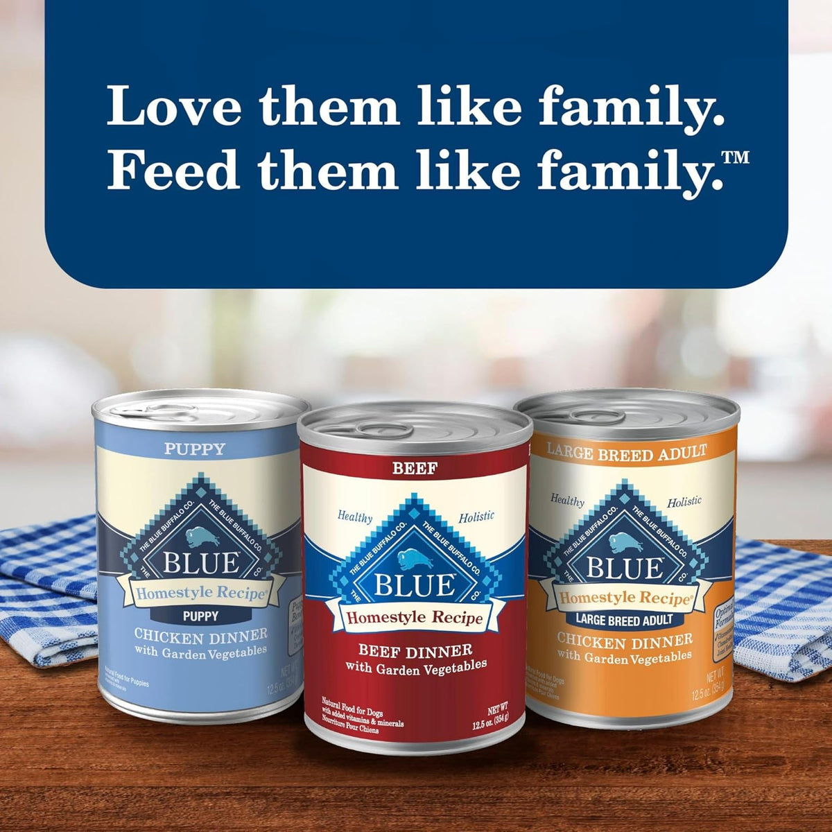 Blue Buffalo Homestyle Recipe Chicken Adult Wet Dog Food, 12.5 oz, 12 ct