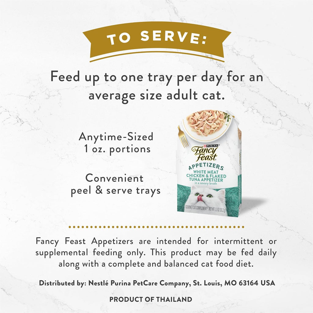 Purina Fancy Feast Gravy Lovers, Poultry & Beef Wet Cat Food, 3oz, 24-Pack