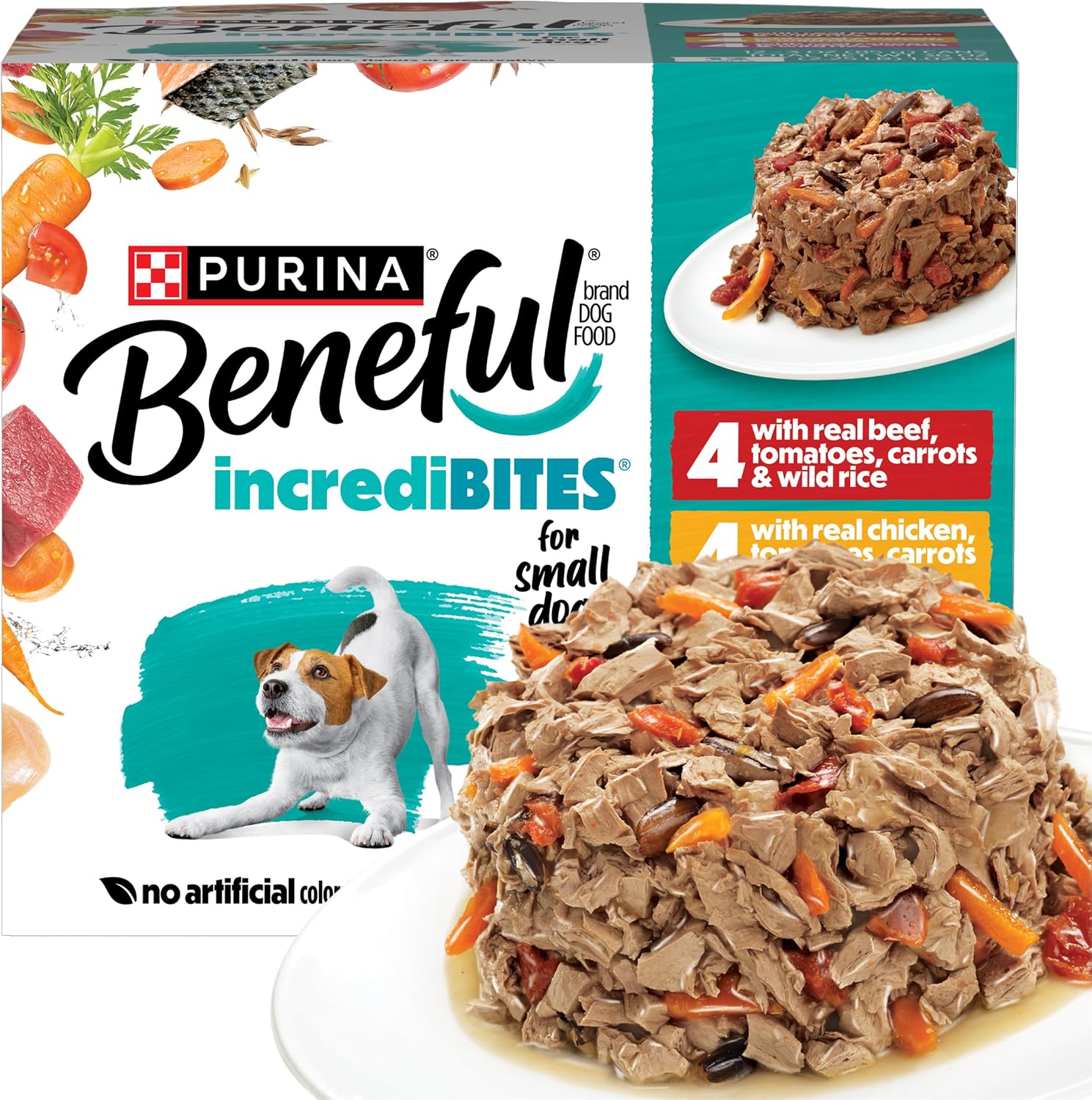 Purina Beneful Small Breed Wet Dog Food Variety Pack, (30) 3 oz Cans