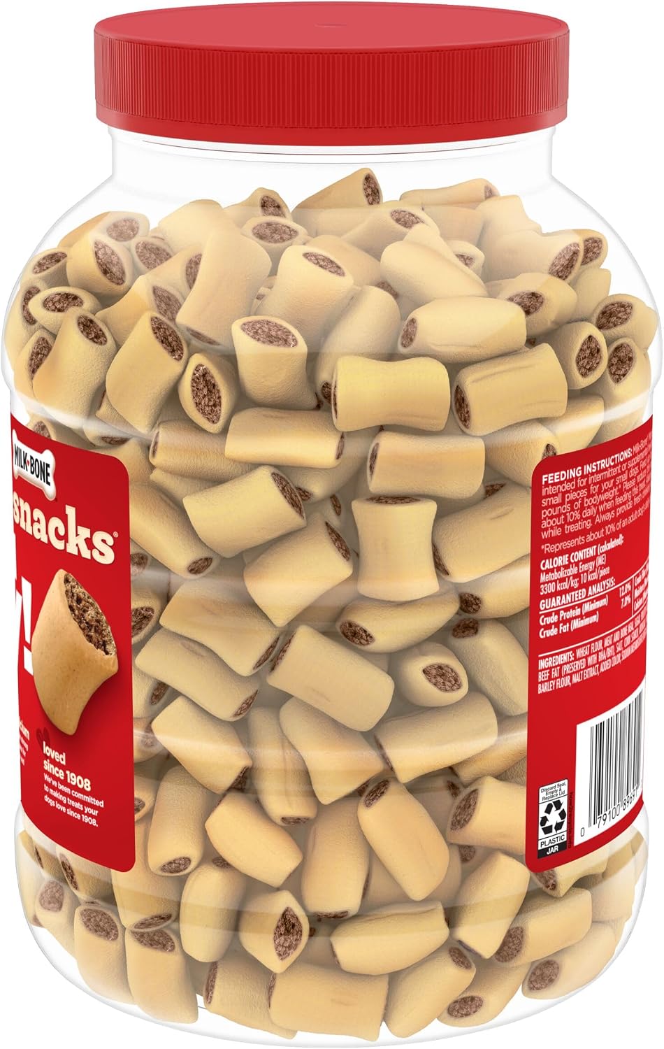 Milk-Bone MaroSnacks Small Dog Treats with Real Bone Marrow, 40 Oz.