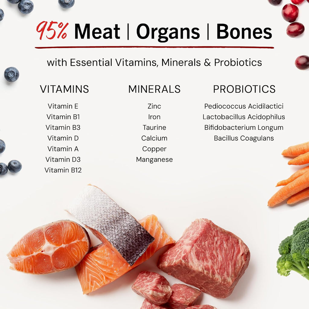 Stella & Chewy's Freeze-Dried Raw Beef Meal Mixers- Dog Food Topper and Mixer - Made with 95% Grass-Fed Beef, Organs & Bone - Perfect for Picky Eaters - Grain-Free - 7 oz