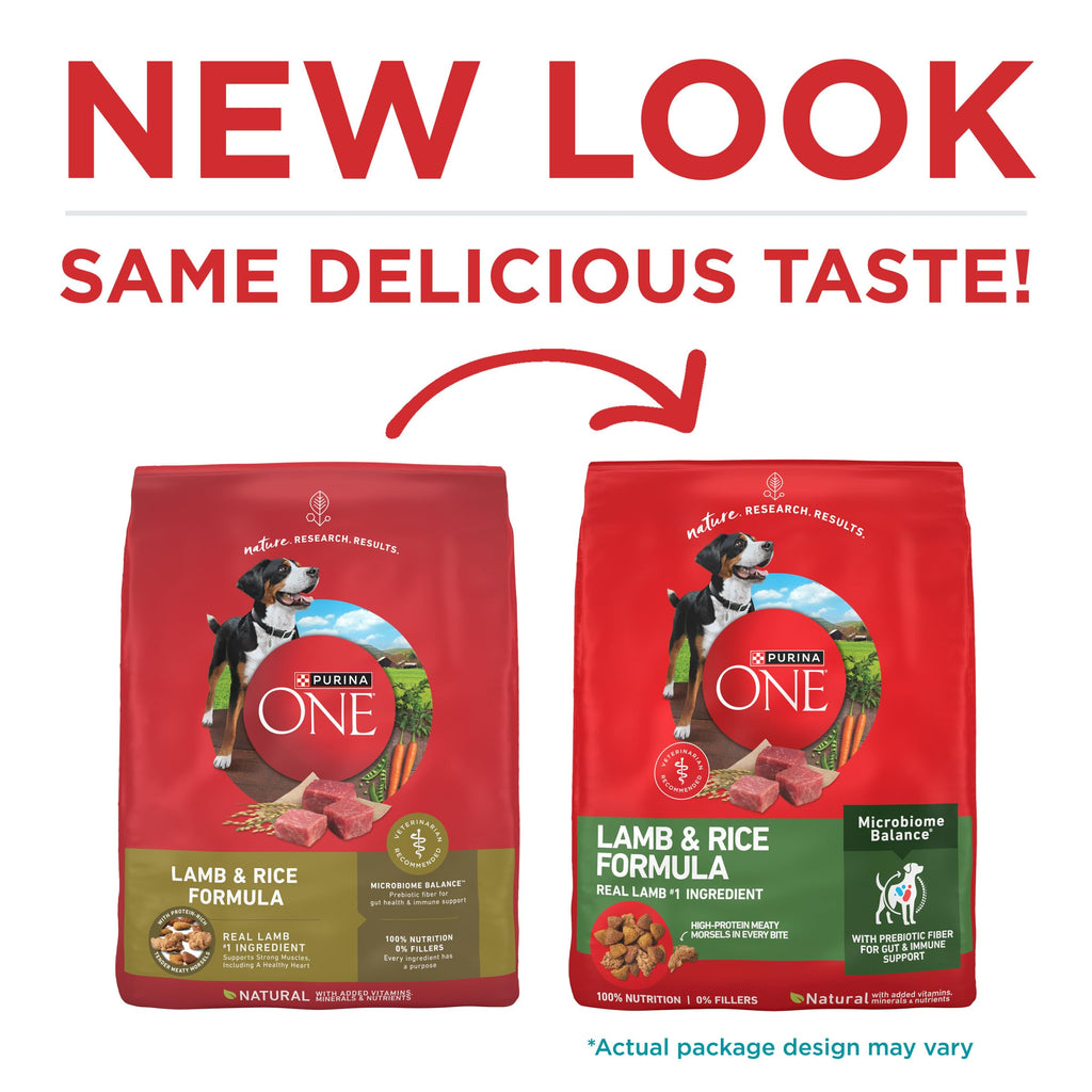 Purina ONE Lamb and Rice Dry Dog Food, 31.1 lb Bag