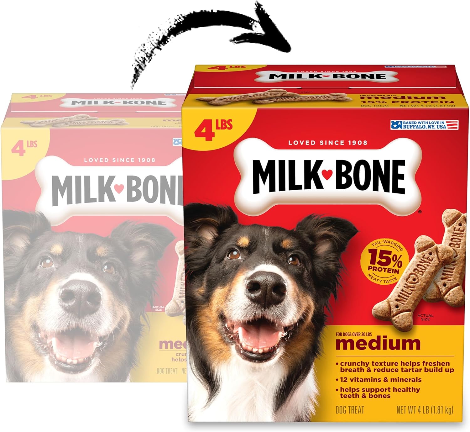 Milk-Bone Original Medium Dog Biscuits, 10 lb Box