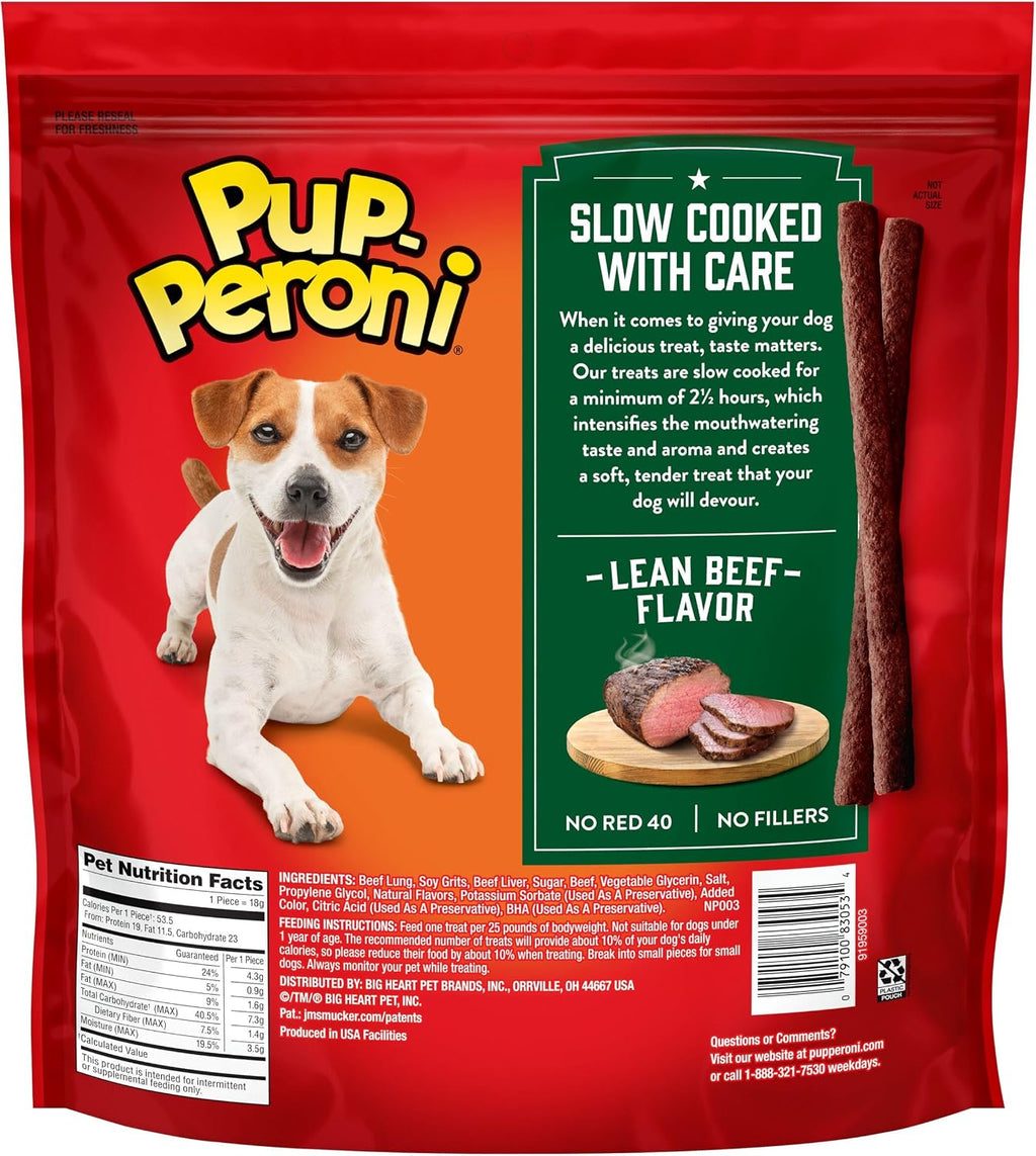 Pup-Peroni Original Beef Recipe Dog Treats, 38 Oz. Bag