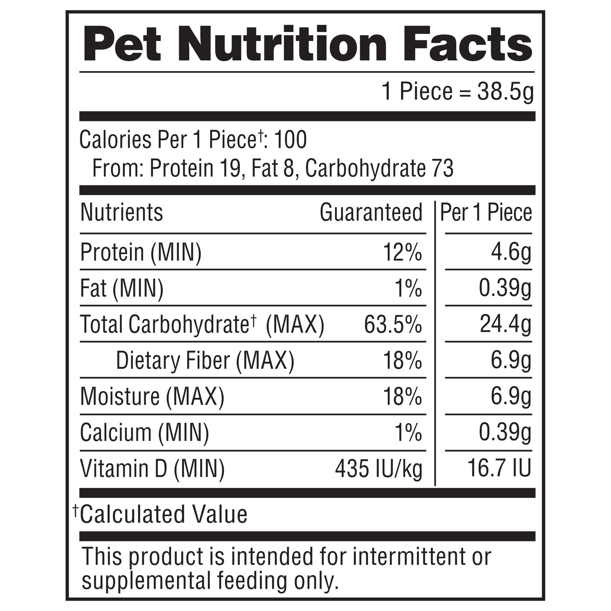 Milk-Bone Brushing Chews, Small/Medium, Original Flavor, 35 Dental Treats