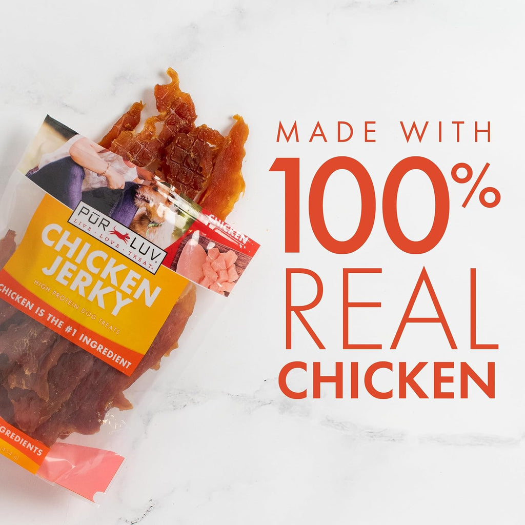 Pur Luv Dog Treats, K9 Kabobs Made with Real Chicken, Duck, and Sweet Potato, 12 Ounces, Dog Snacks, Healthy, Easily Digestible, Long-Lasting, High Protein Treat, Satisfies Urge to Chew