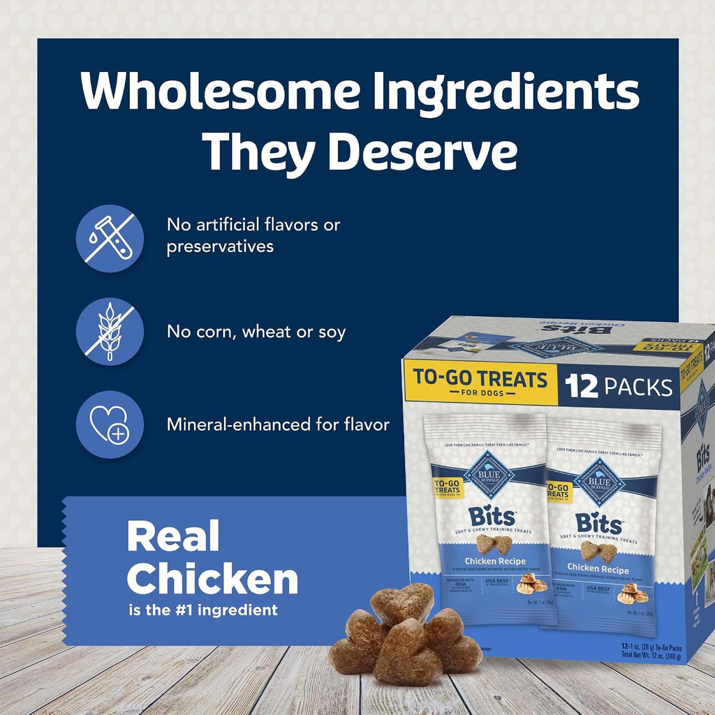 Blue Buffalo Bits Chicken Training Treats, 19 oz