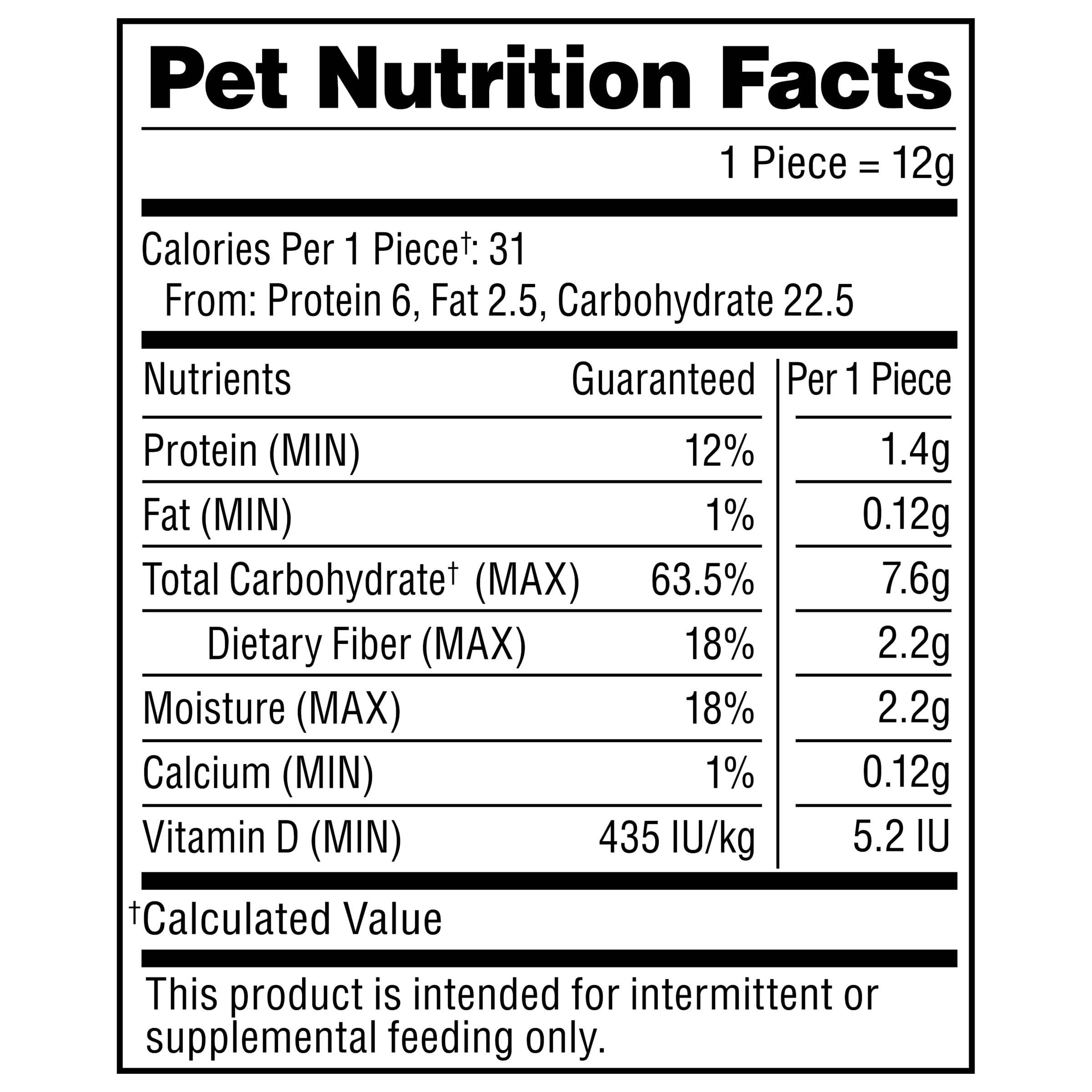 Milk-Bone Brushing Chews, Small/Medium, Original Flavor, 35 Dental Treats