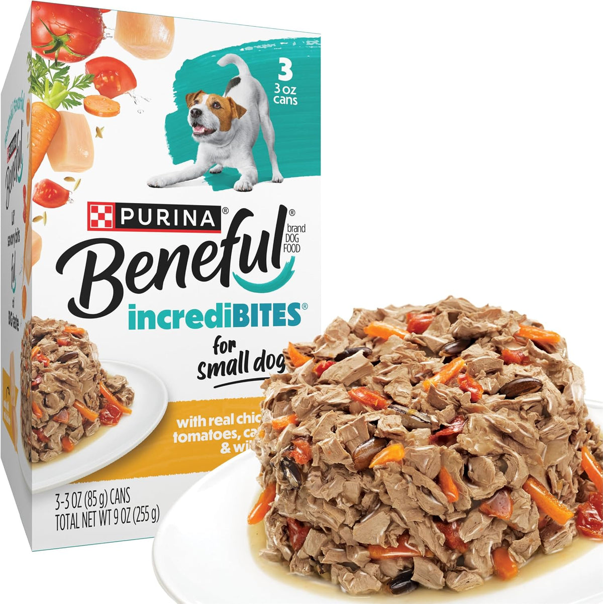 Purina Beneful Small Breed Wet Dog Food Variety Pack, (30) 3 oz Cans
