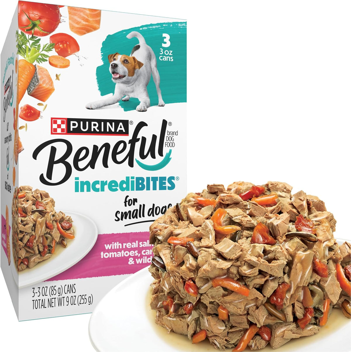 Purina Beneful Small Breed Wet Dog Food Variety Pack, (30) 3 oz Cans