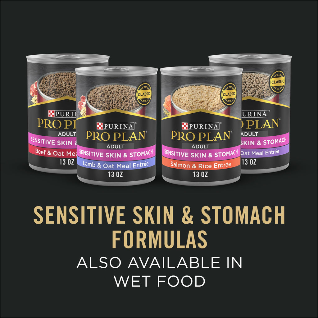 Purina Pro Plan Sensitive Skin & Stomach Dry Dog Food, Salmon, 30 lb Bag