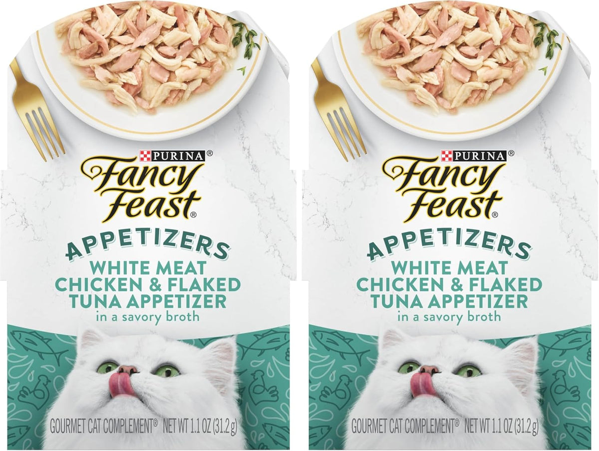 Purina Fancy Feast Gravy Lovers, Poultry & Beef Wet Cat Food, 3oz, 24-Pack