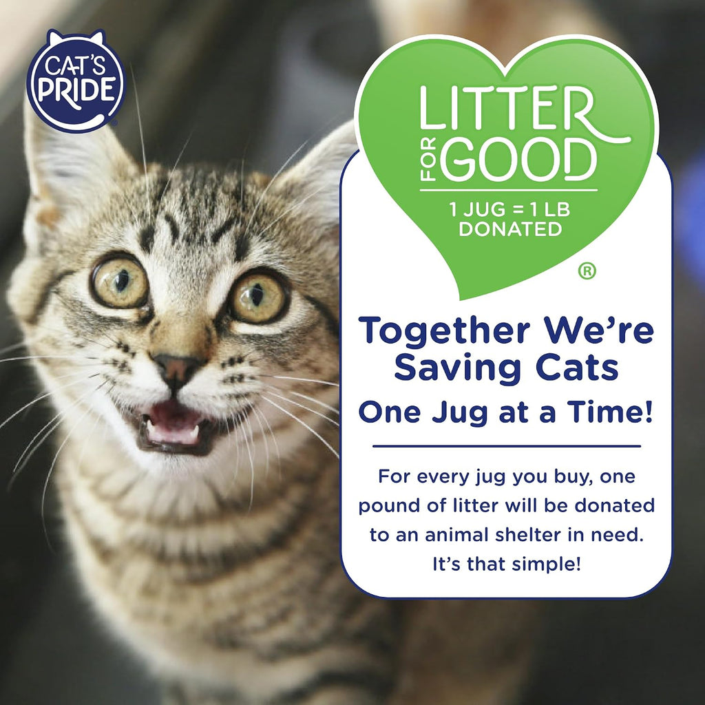 Cat's Pride Antibacterial Litter, Odor-Eliminating Scented 12lb