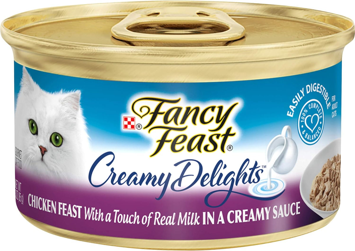 Purina Fancy Feast Gravy Lovers, Poultry & Beef Wet Cat Food, 3oz, 24-Pack