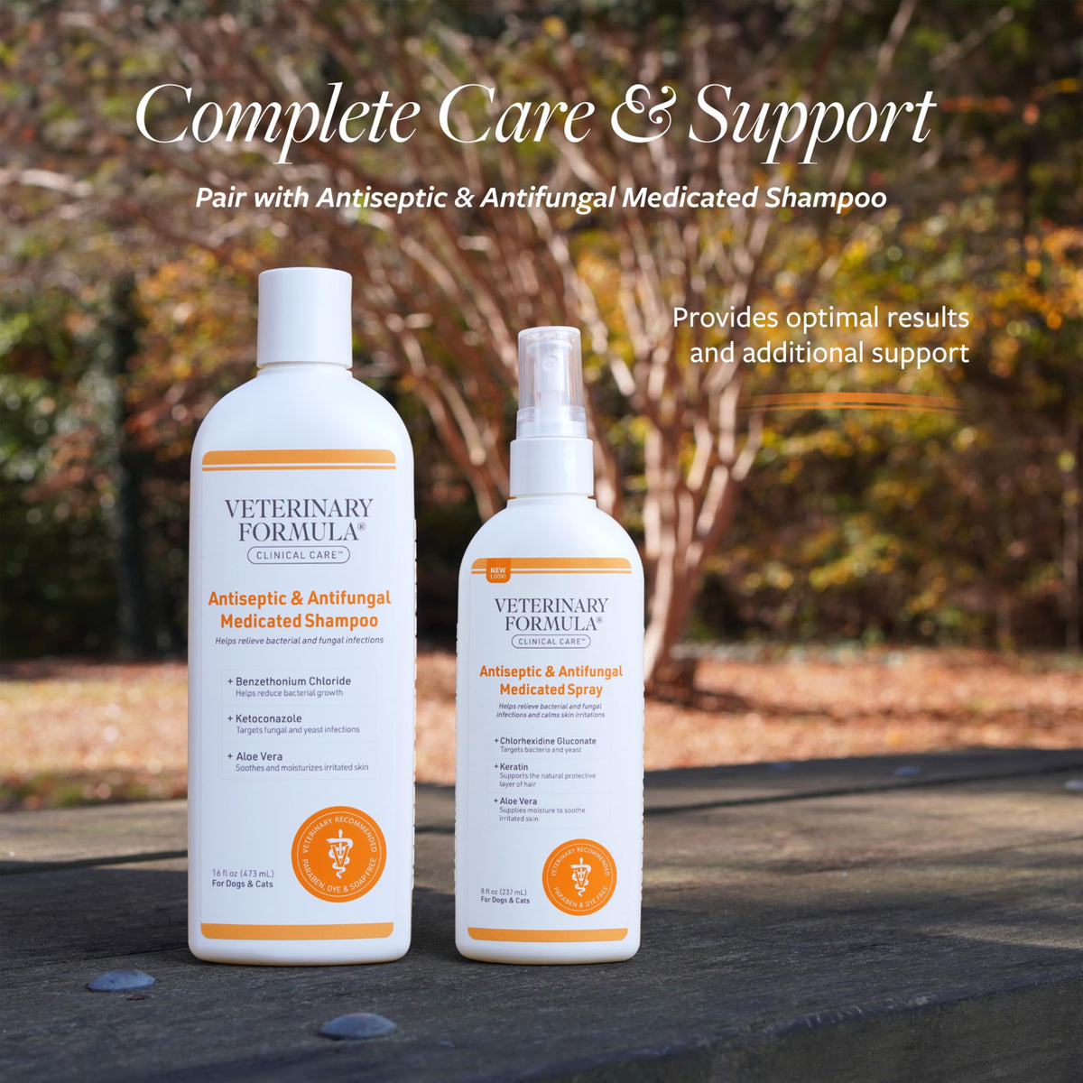 Veterinary Formula Clinical Care Antiseptic & Antifungal Shampoo, 16 oz