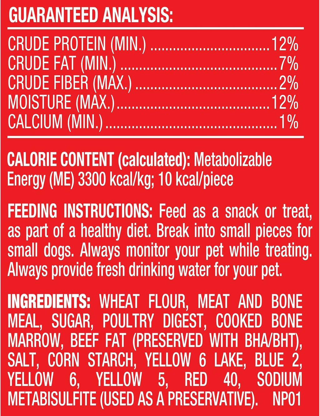 Milk-Bone MaroSnacks Small Dog Treats with Real Bone Marrow, 40 Oz.
