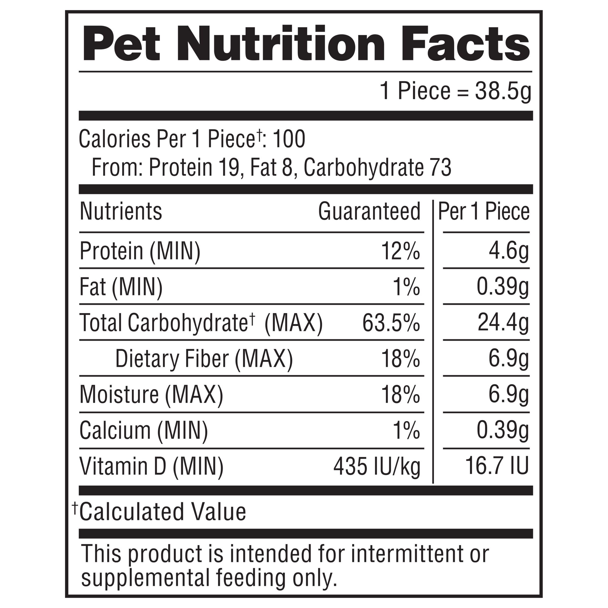 Milk-Bone Brushing Chews, Small/Medium, Original Flavor, 35 Dental Treats