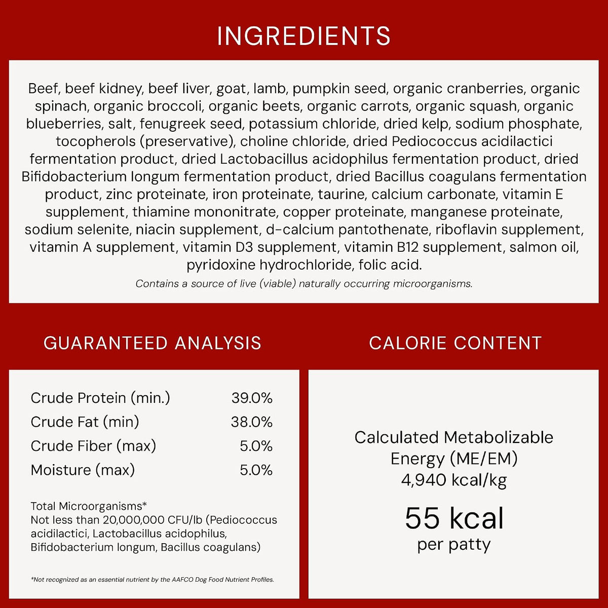 Stella & Chewy’s Freeze Dried Raw Dinner Patties – Grain Free Dog Food, Protein Rich Stella’s Super Beef Recipe – 5.5 oz