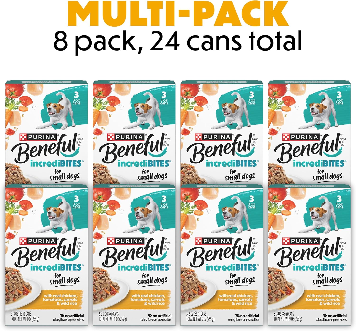 Purina Beneful Small Breed Wet Dog Food Variety Pack, (30) 3 oz Cans