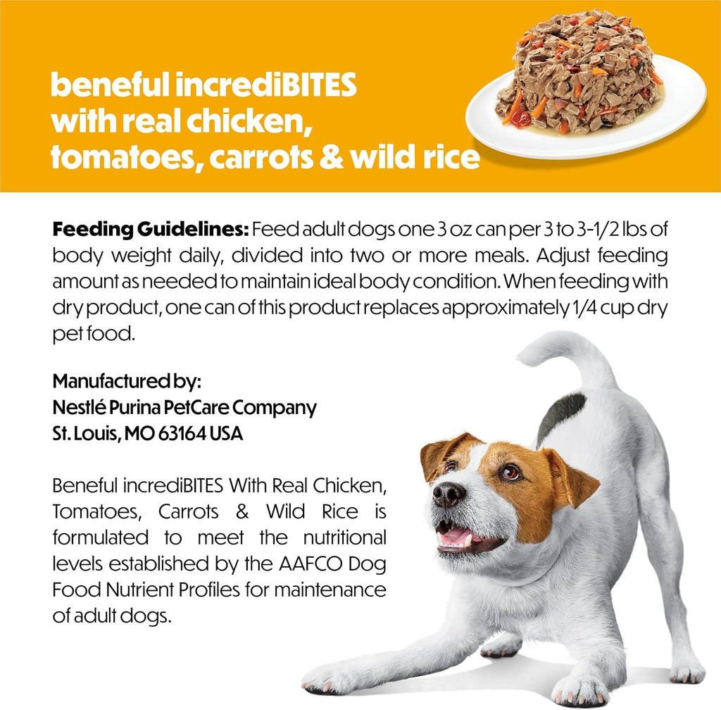 Purina Beneful Small Breed Wet Dog Food Variety Pack, (30) 3 oz Cans