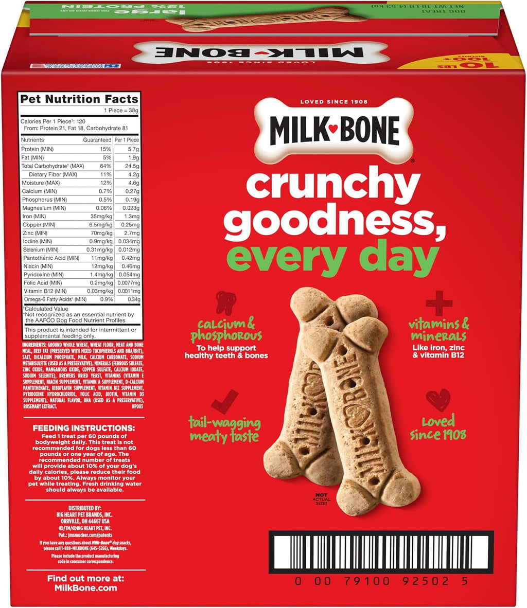 Milk-Bone Original Medium Dog Biscuits, 10 lb Box