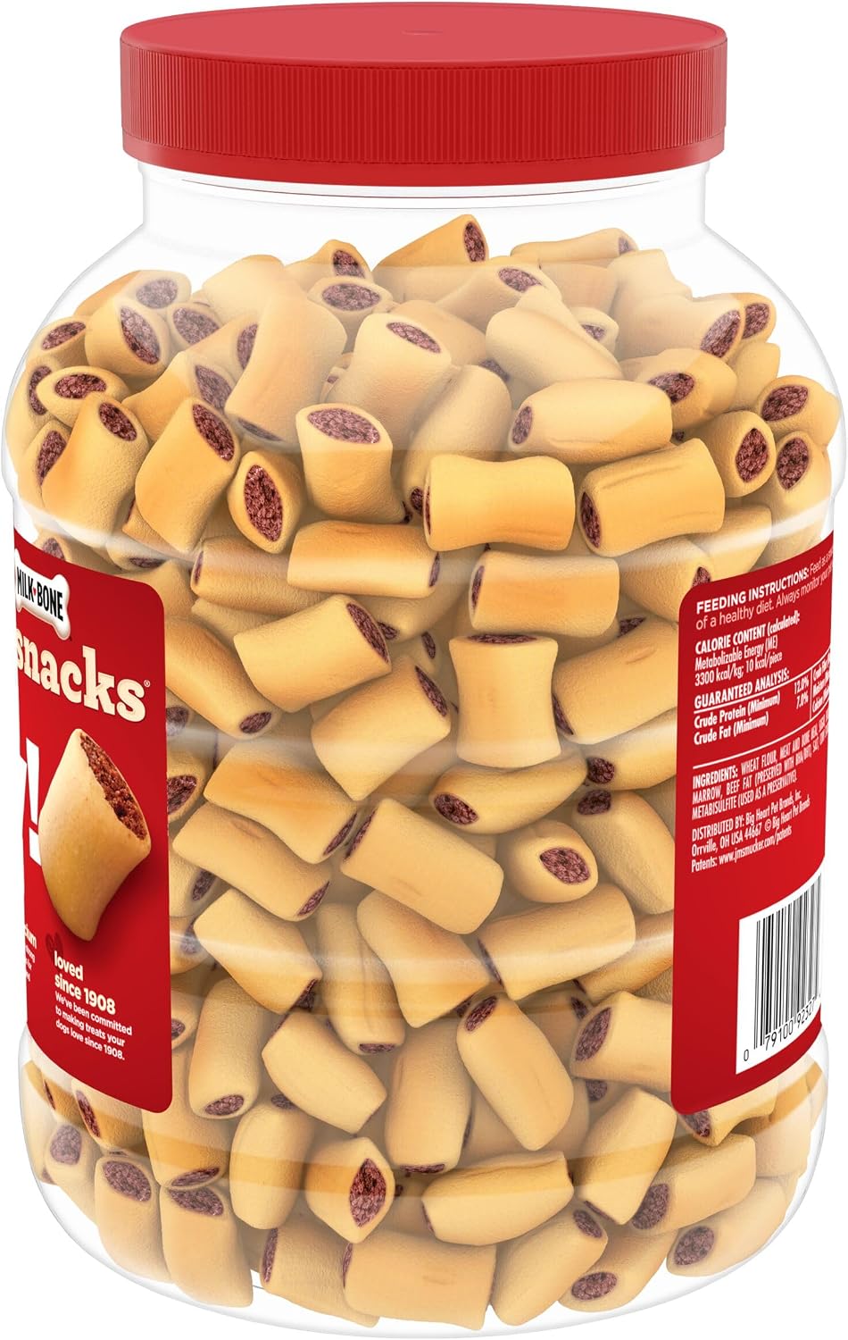 Milk-Bone MaroSnacks Small Dog Treats with Real Bone Marrow, 40 Oz.