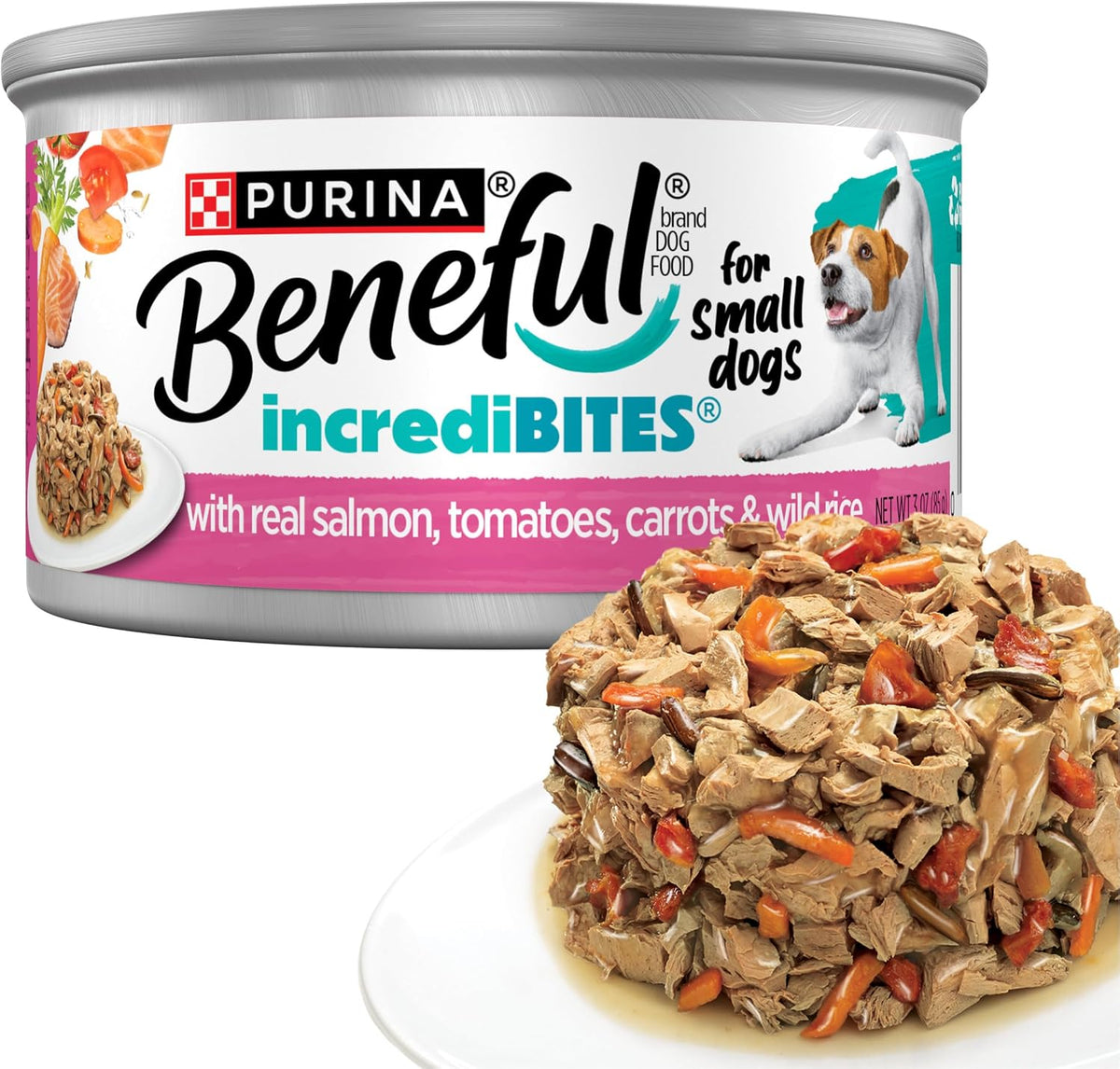 Purina Beneful Small Breed Wet Dog Food Variety Pack, (30) 3 oz Cans