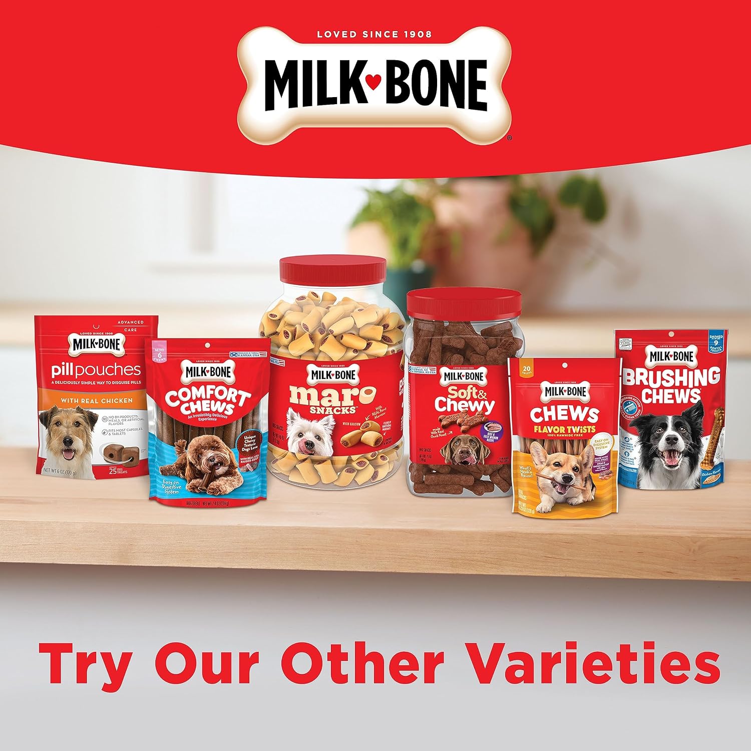 Milk-Bone MaroSnacks Small Dog Treats with Real Bone Marrow, 40 Oz.