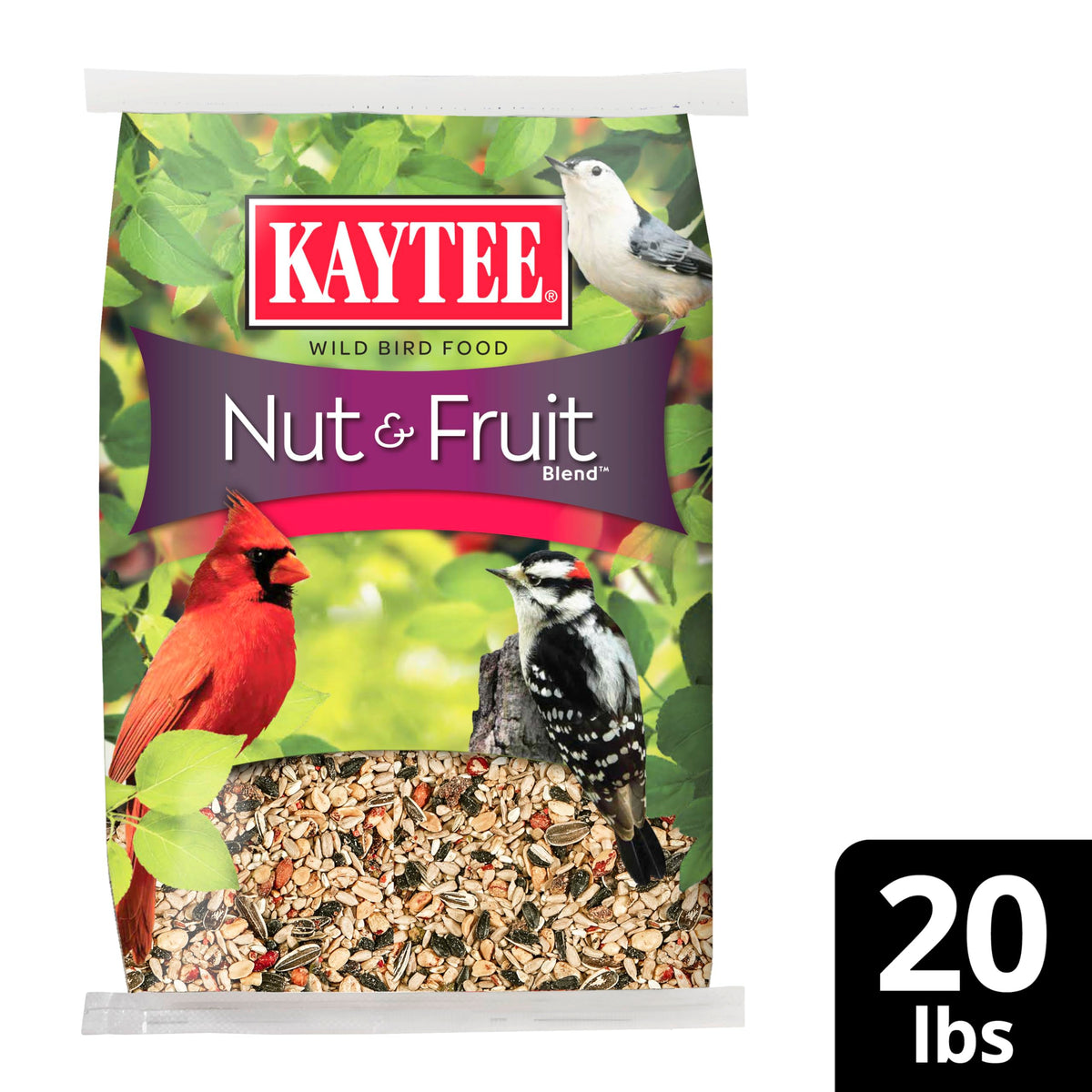 Kaytee Nut & Fruit Wild Bird Seed, 5 lb
