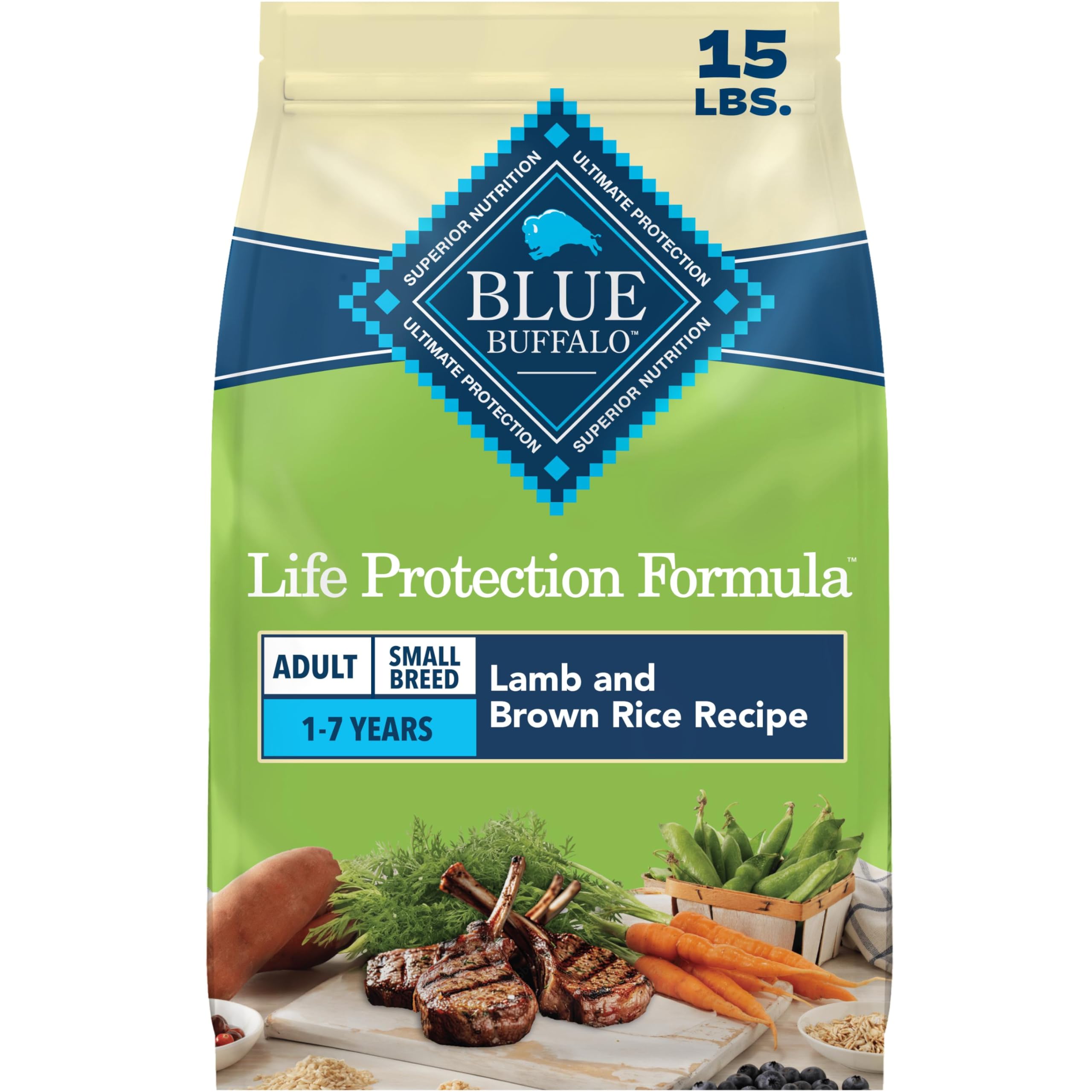 Blue Buffalo Life Protection Formula Chicken Small Breed Dry Dog Food, 5 lb