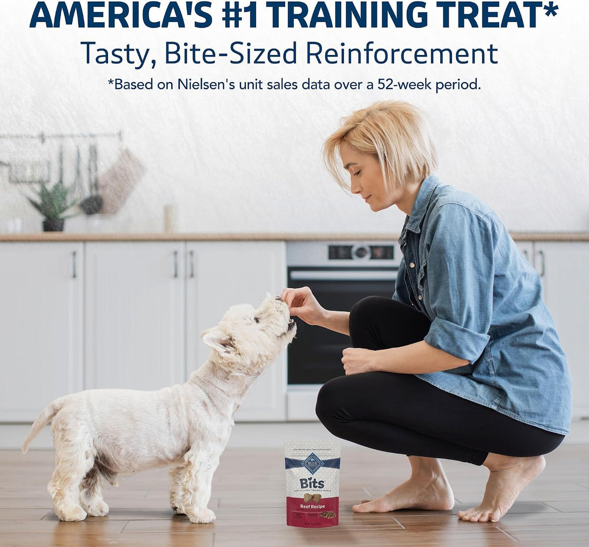 Blue Buffalo Bits Chicken Training Treats, 19 oz