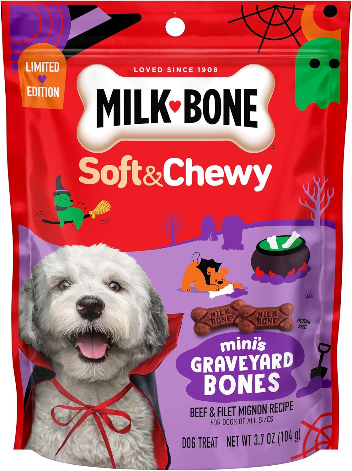 Milk-Bone MaroSnacks Small Dog Treats with Real Bone Marrow, 40 Oz.