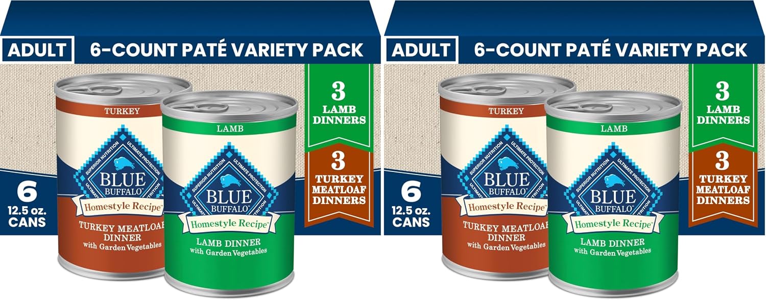 Blue Buffalo Homestyle Recipe Chicken Adult Wet Dog Food, 12.5 oz, 12 ct