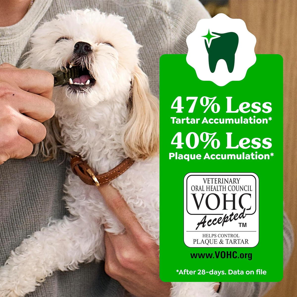 Greenies Teenie Original Natural Dental Dog Treats, Chicken, 130 Count
