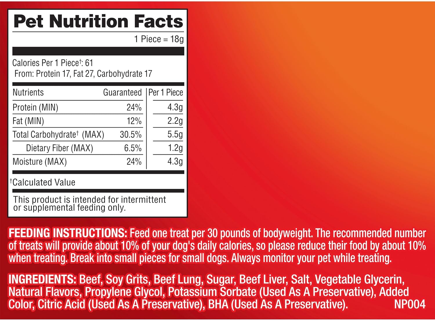 Pup-Peroni Original Beef Recipe Dog Treats, 38 Oz. Bag