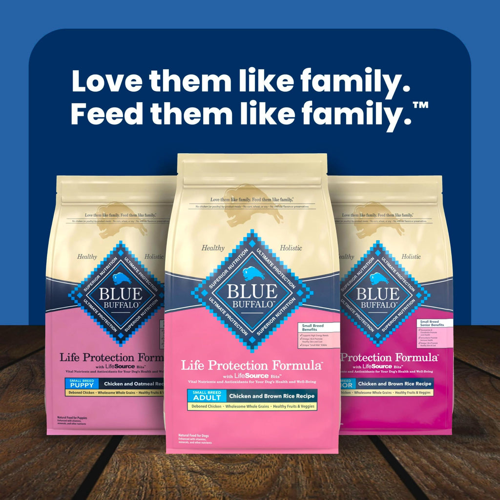 Blue Buffalo Life Protection Formula Chicken Small Breed Dry Dog Food, 5 lb
