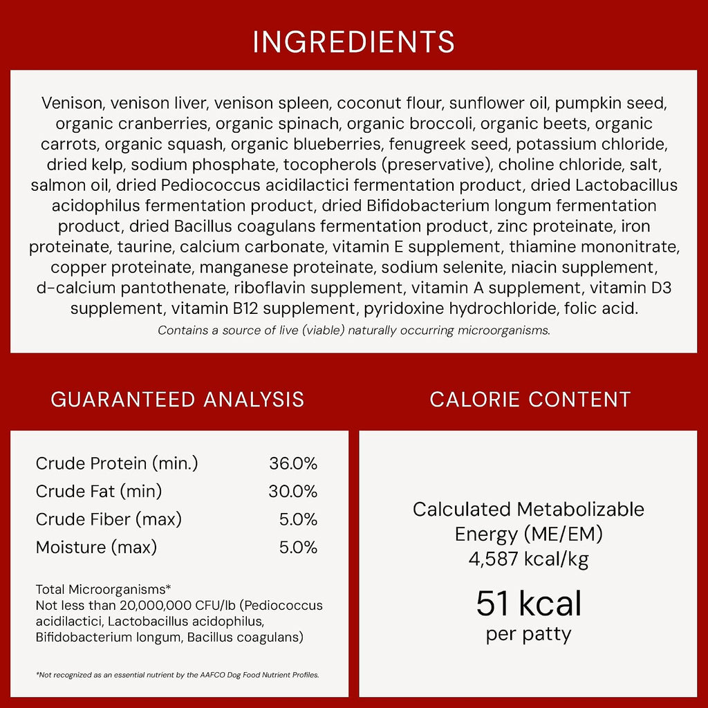 Stella & Chewy’s Freeze Dried Raw Dinner Patties – Grain Free Dog Food, Protein Rich Stella’s Super Beef Recipe – 5.5 oz