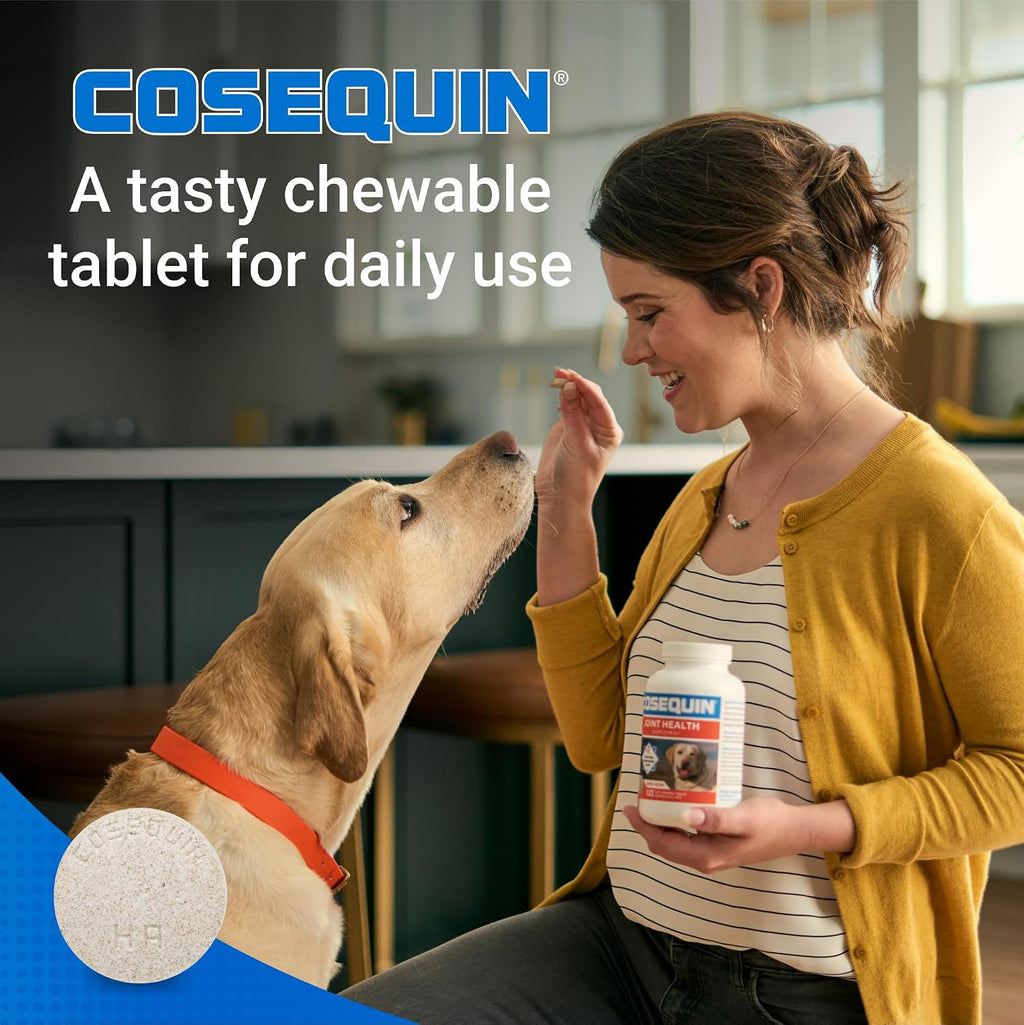Nutramax Cosequin Joint Supplement for Dogs, Chewable Tablets, 132ct