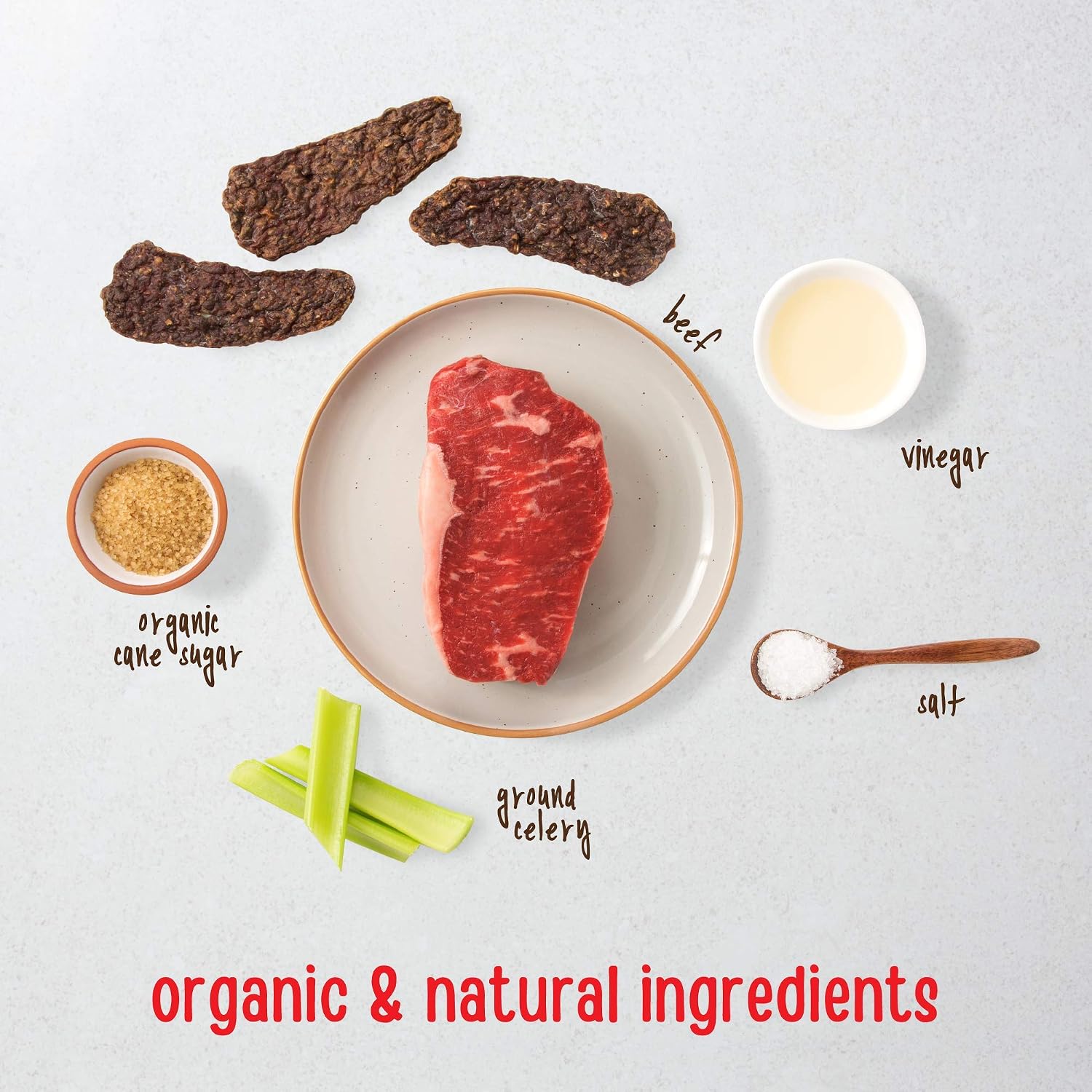 Full Moon Beef Jerky Healthy All Natural Dog Treats Human Grade Made in USA Grain Free 11 oz (Pack of 4)