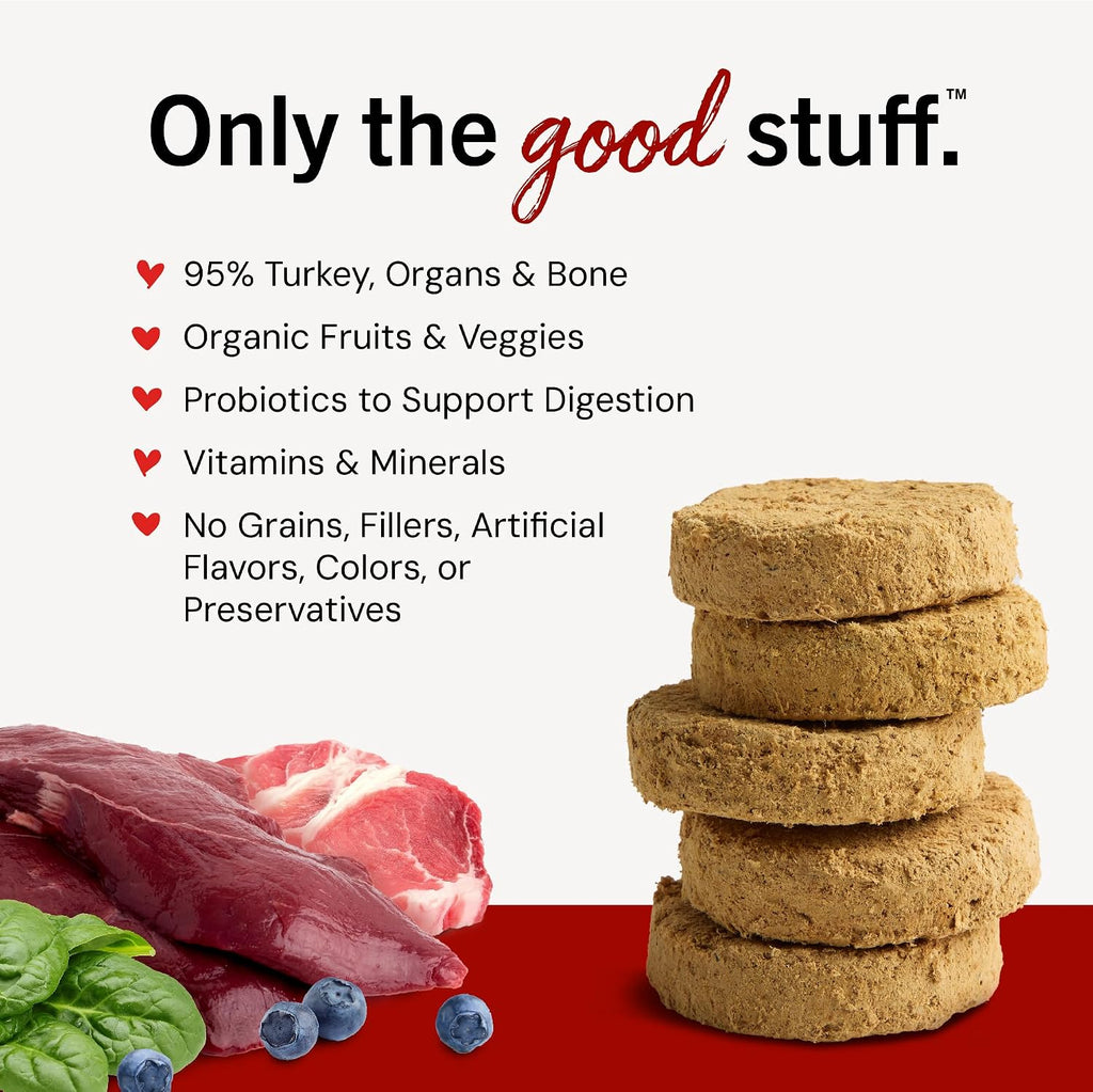 Stella & Chewy’s Freeze Dried Raw Dinner Patties – Grain Free Dog Food, Protein Rich Stella’s Super Beef Recipe – 5.5 oz
