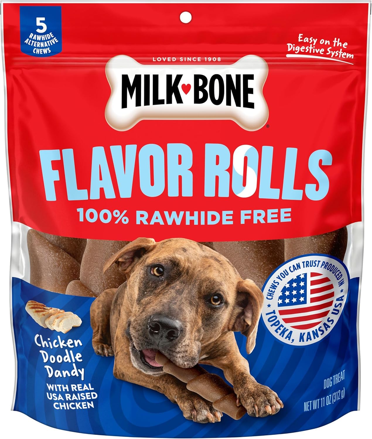 Milk-Bone MaroSnacks Small Dog Treats with Real Bone Marrow, 40 Oz.