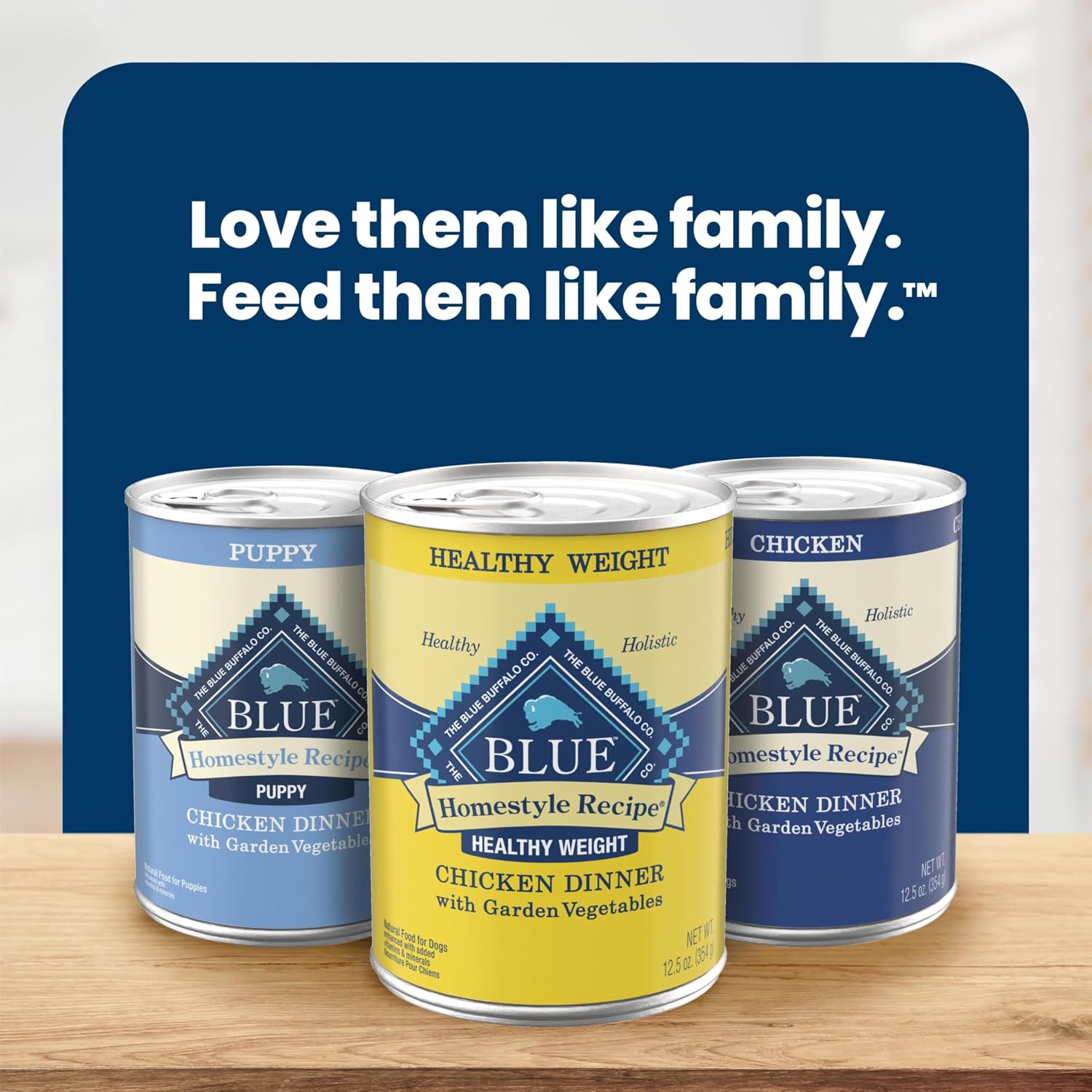 Blue Buffalo Homestyle Recipe Chicken Adult Wet Dog Food, 12.5 oz, 12 ct