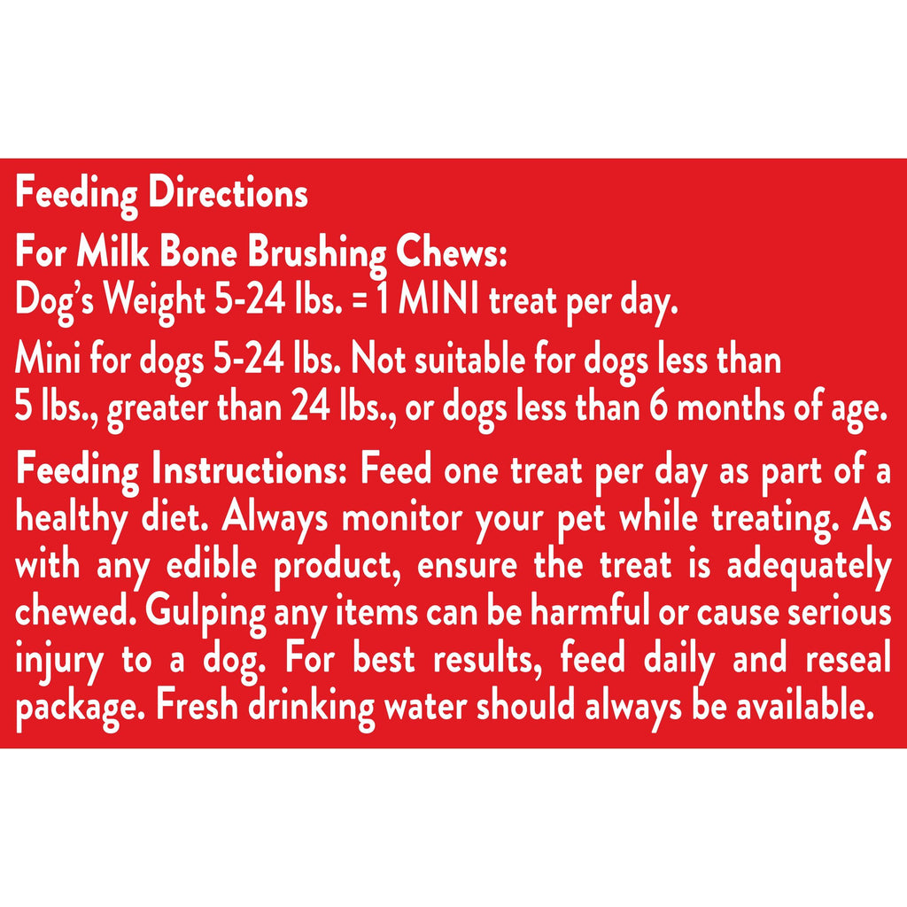 Milk-Bone Brushing Chews, Small/Medium, Original Flavor, 35 Dental Treats