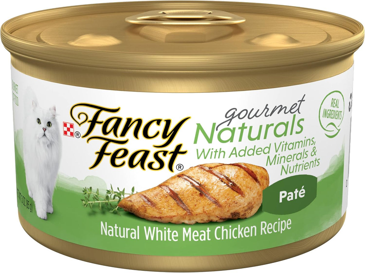 Purina Fancy Feast Gravy Lovers, Poultry & Beef Wet Cat Food, 3oz, 24-Pack