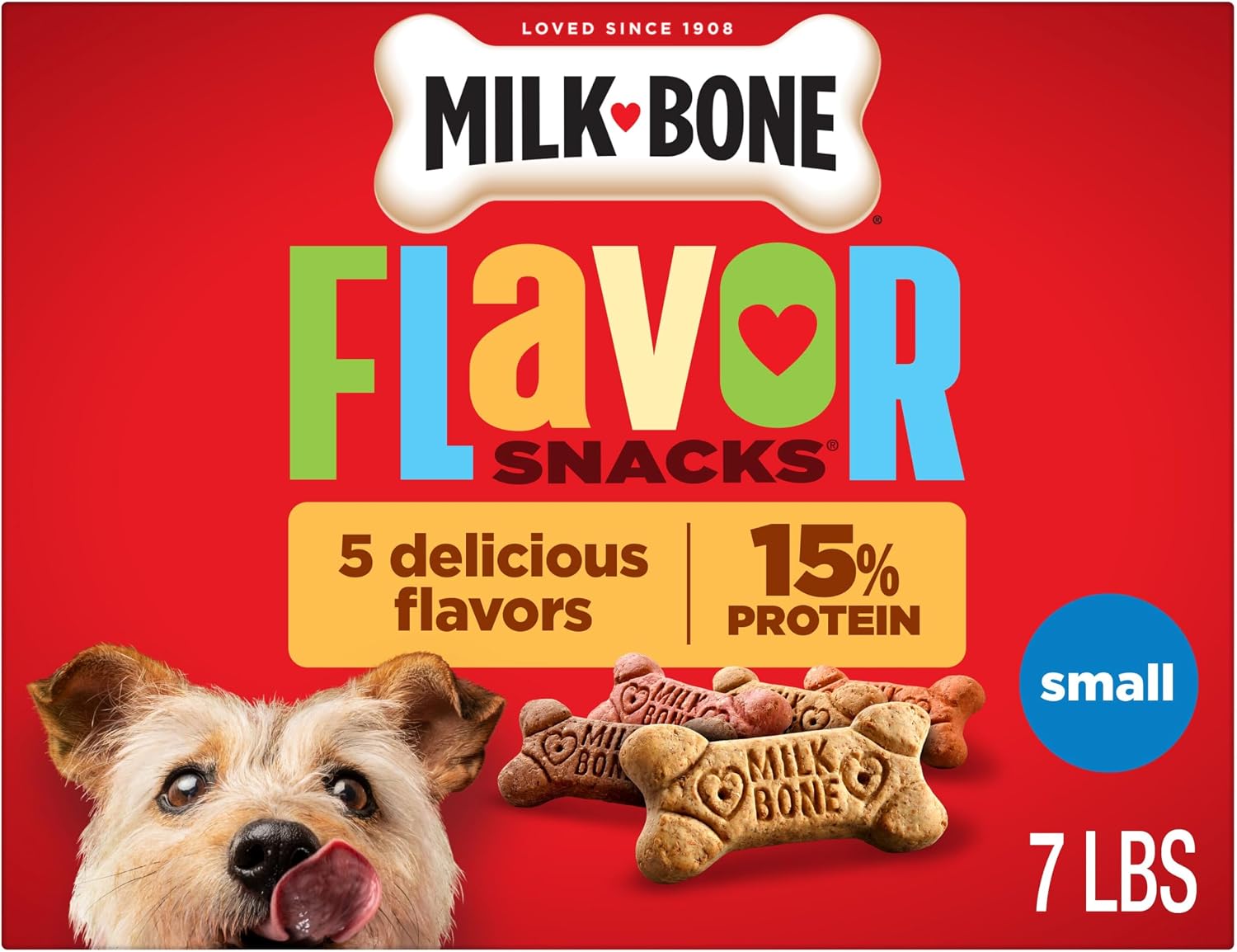 Milk-Bone Flavor Snacks Mini’s Dog Treats, 36 Oz.