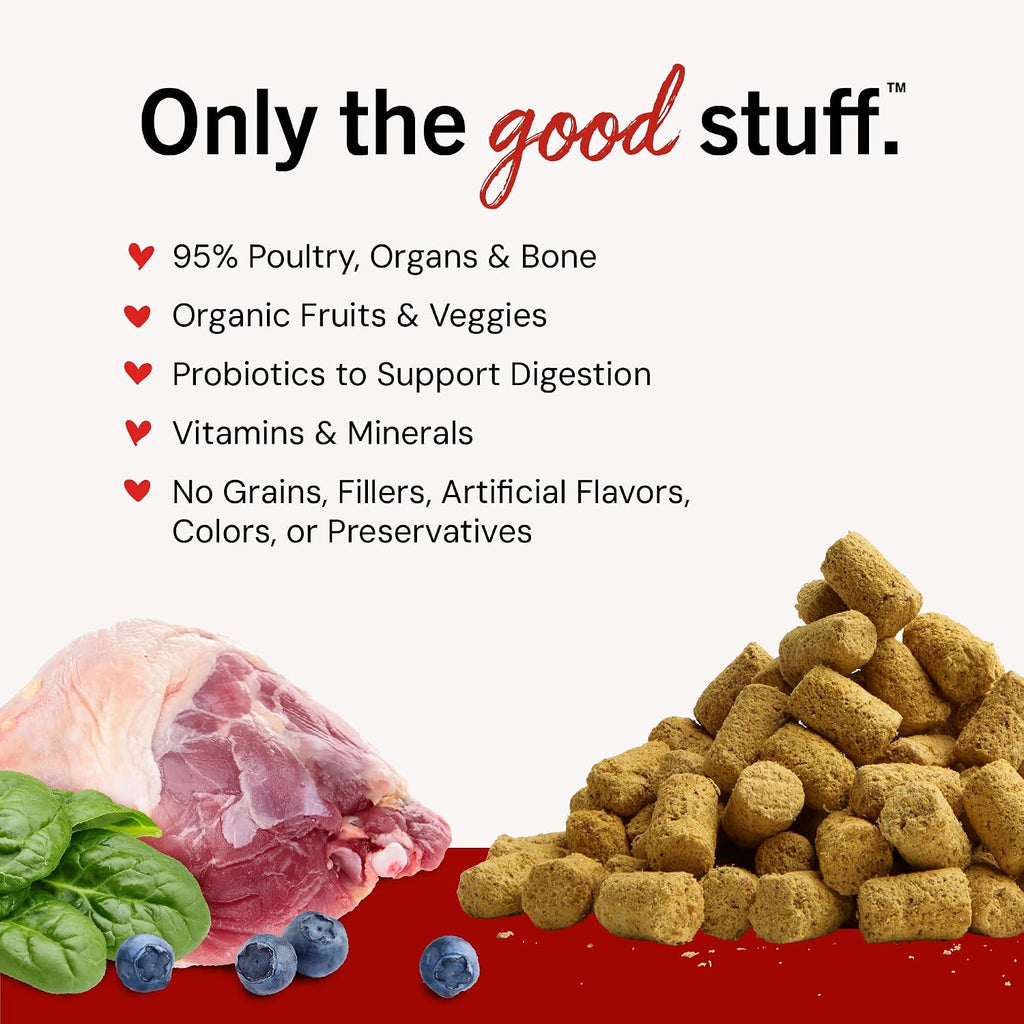 Stella & Chewy's Freeze-Dried Raw Beef Meal Mixers- Dog Food Topper and Mixer - Made with 95% Grass-Fed Beef, Organs & Bone - Perfect for Picky Eaters - Grain-Free - 7 oz