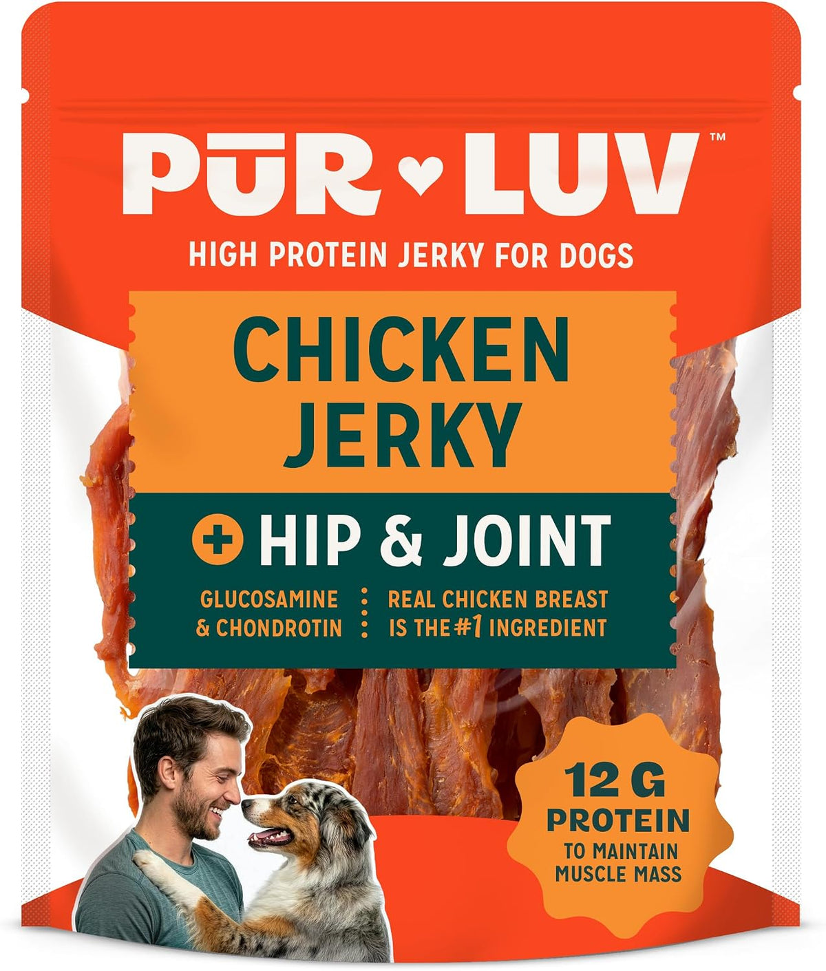 Pur Luv Dog Treats, K9 Kabobs Made with Real Chicken, Duck, and Sweet Potato, 12 Ounces, Dog Snacks, Healthy, Easily Digestible, Long-Lasting, High Protein Treat, Satisfies Urge to Chew