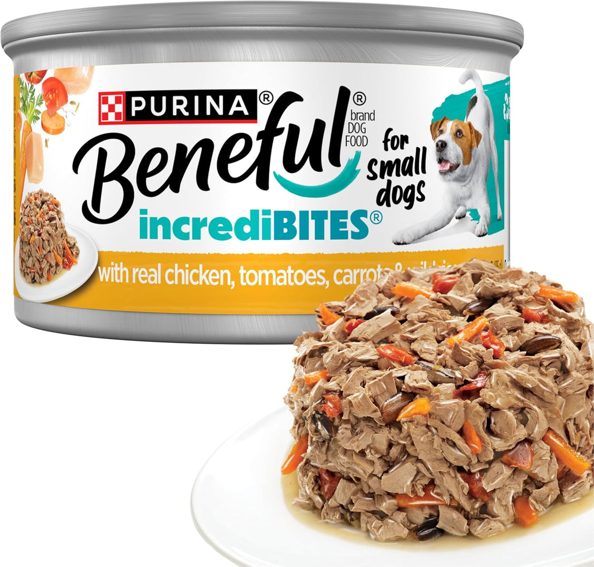 Purina Beneful Small Breed Wet Dog Food Variety Pack, (30) 3 oz Cans