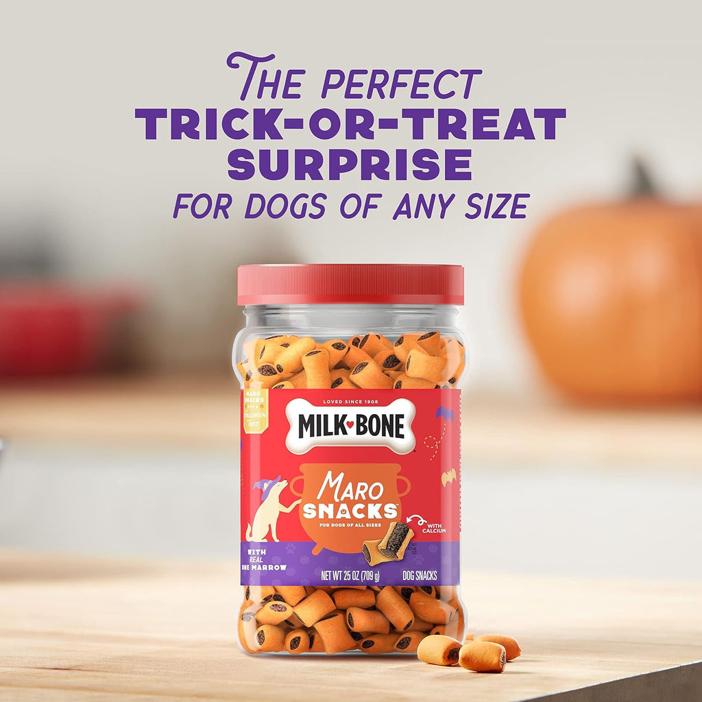 Milk-Bone MaroSnacks Small Dog Treats with Real Bone Marrow, 40 Oz.
